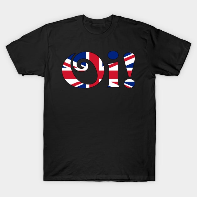 Oi! Union Jack T-Shirt by AlondraHanley